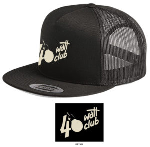 40 Watt Hat Embroidered Gold